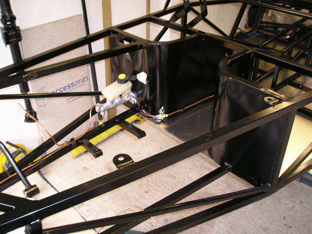 Brake lines run